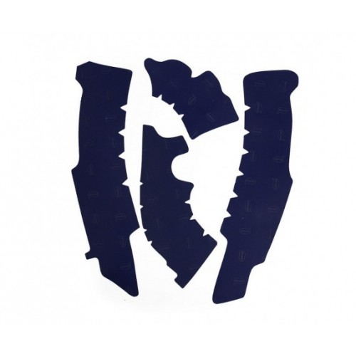 PROTEÇÕES DE CHASSIS GOMA DE BORRACHA VIBRAM YAMAHA YZ-F 450 2010 - 2013 AZUL